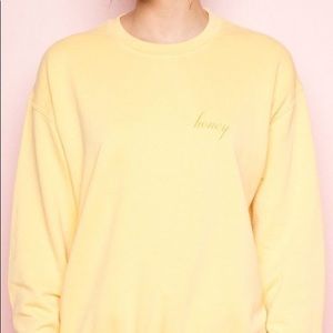 Brandy Melville Honey Sweatshirt